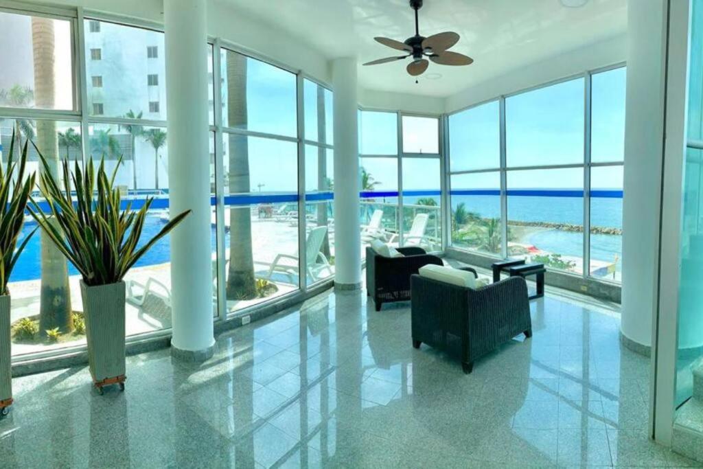 Hermoso Apartamento Vista Al Mar. Edf Palmetto 1 . Cartagena 外观 照片