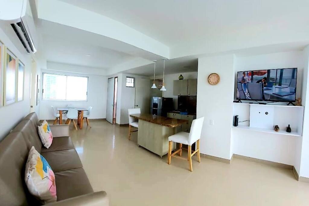 Hermoso Apartamento Vista Al Mar. Edf Palmetto 1 . Cartagena 外观 照片